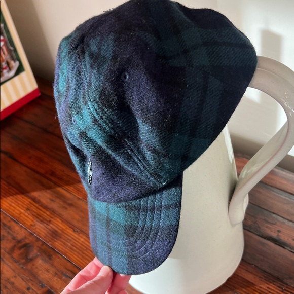 Polo by Ralph Lauren Tartan Wool-Blend Plaid Hat. - Picture 2 of 9